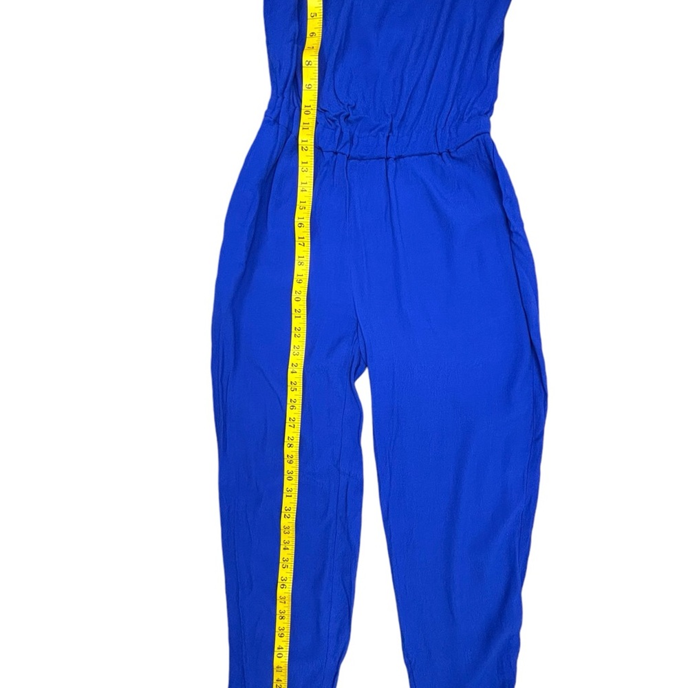 NWT Madewell- Summer Tie shoulder jumpsuit- XXS - Picture 7 of 8